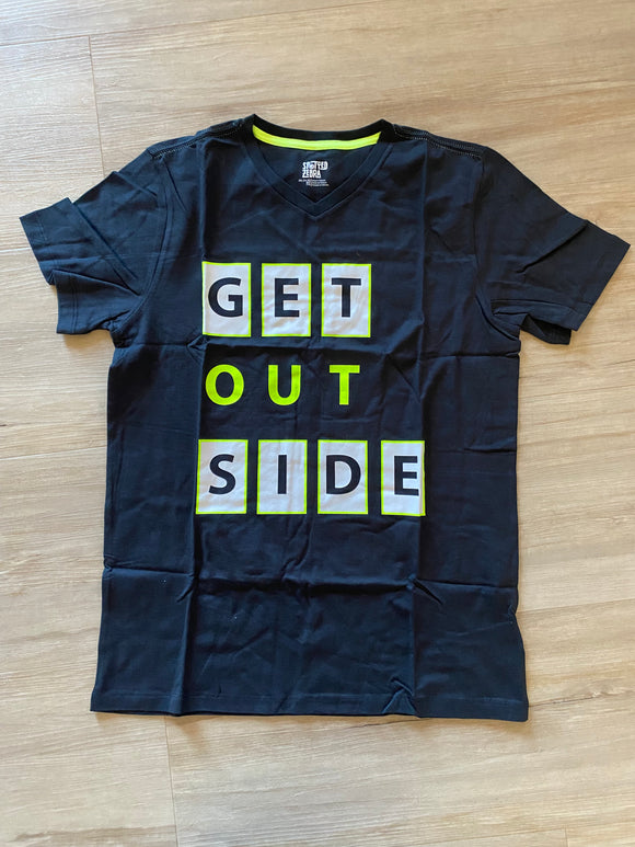 NWOT 'Get Out Side' Tee, XXL (14-16)