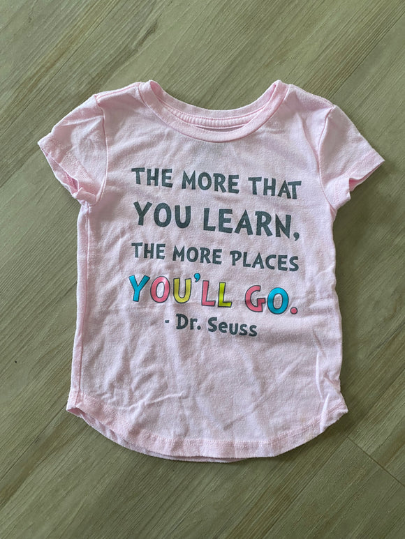 Pink, Places You'll Go Tee, 2T