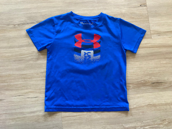 Under Armour Blue Athletic Tee, 4T