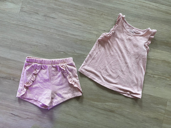 Children's Place Pink Shorts Set, 3T