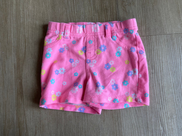 Garanimals Bright Pink Shorts, 3-6M