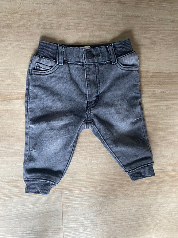 Levi's Knit Jogger Grey Pants, 6M