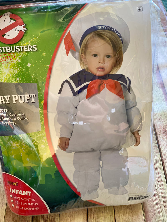 Ghostbusters Stay Puft Costume, 12-18M