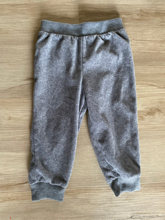 Grey Fleece Sweatpants, 18M