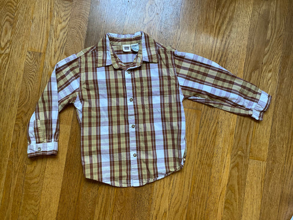 Long Sleeve Button Up, 5T