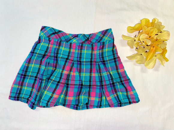 Plaid Skirt, 4T