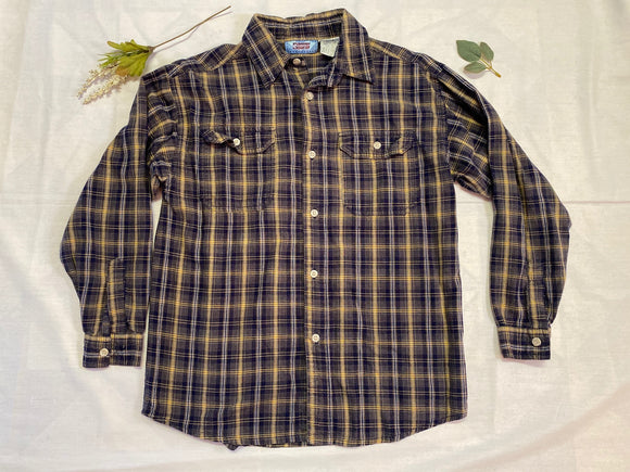 Long Sleeve Button Up, L (16-18)