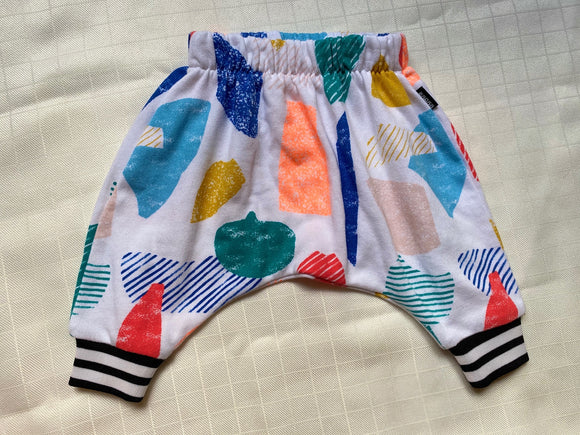 NWOT Colorful Flare Pants 0-3M