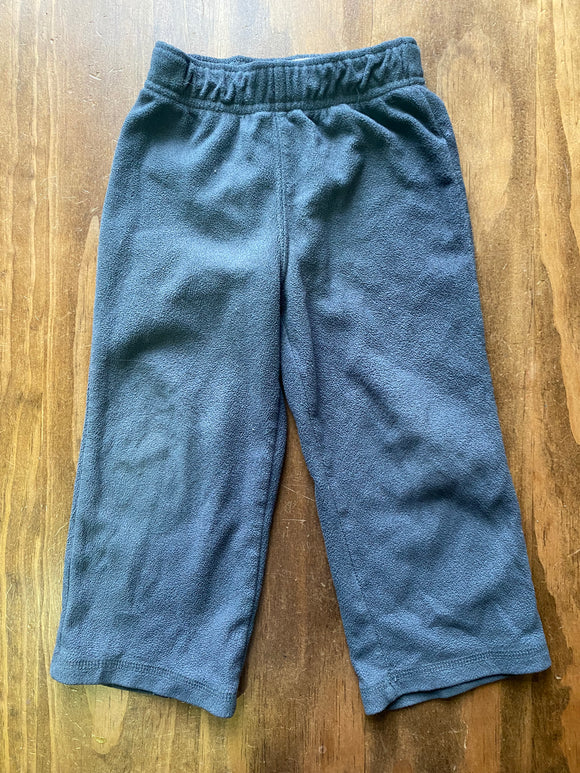 Grey Fleece Sweatpants, 3T