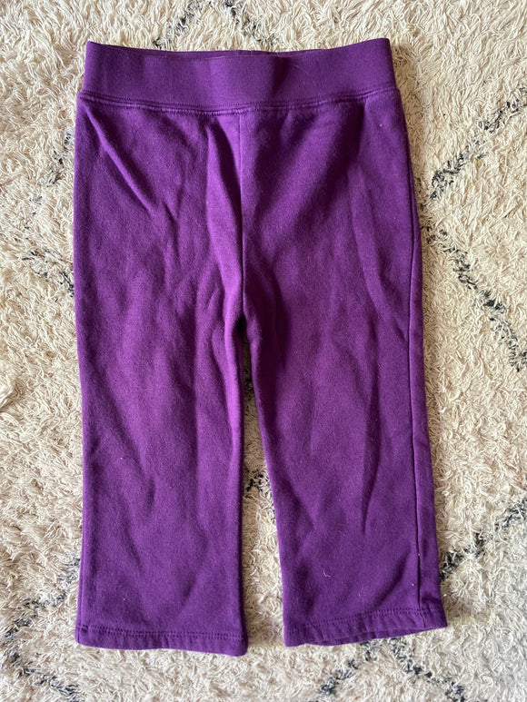 Purple Sweat Pants, 3T