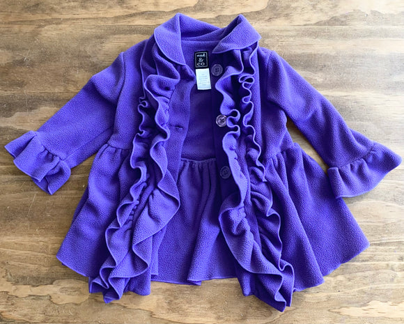 Purple Fleece Jacket, 24M