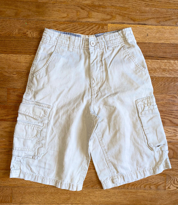 Khaki Cargo Shorts, 12