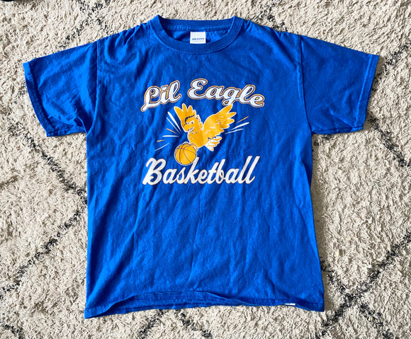 'Lil Eagle Basketball' Tee, M(10-12)