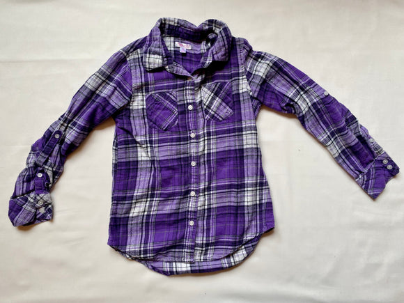 Purple Flannel, M(7/8)