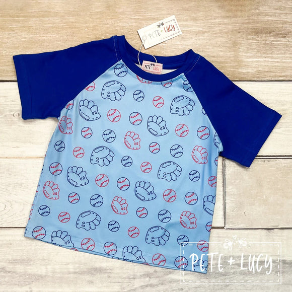 Let's Play Ball Tee, 12-18M & 6/6X