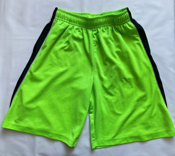 Lime Green Athletic Shorts, XL (14-16)