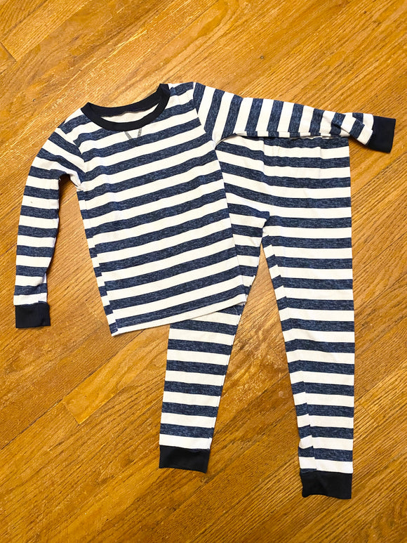 Striped Pajama Set, 6