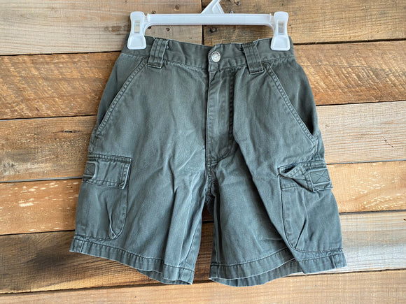 Olive Green Cargo Shorts, 7 Boys