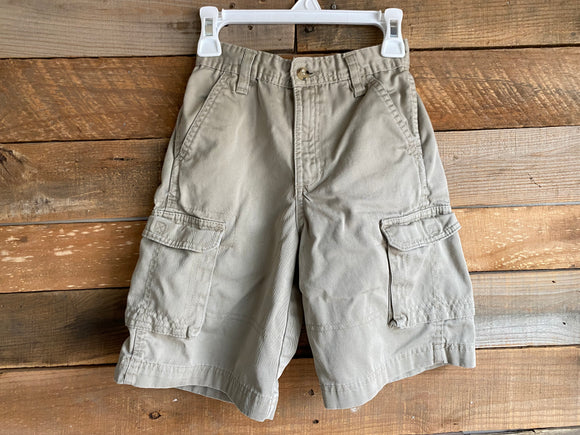 Khaki Cargo Shorts, 7