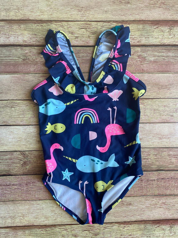 Fun Print Swimsuit, 5T