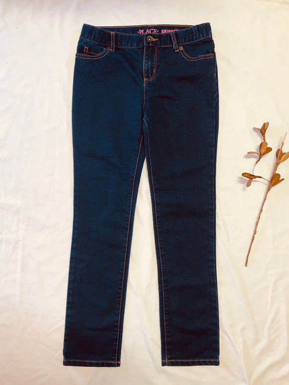 NWOT Dark Blue Skinny Jeans, 12