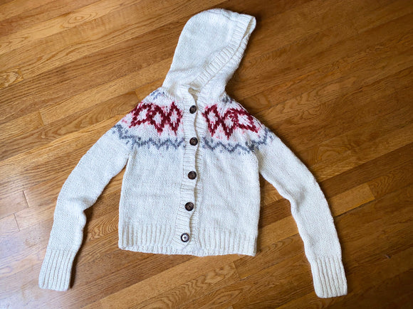 Kenji Hand Knit Sweater, Large