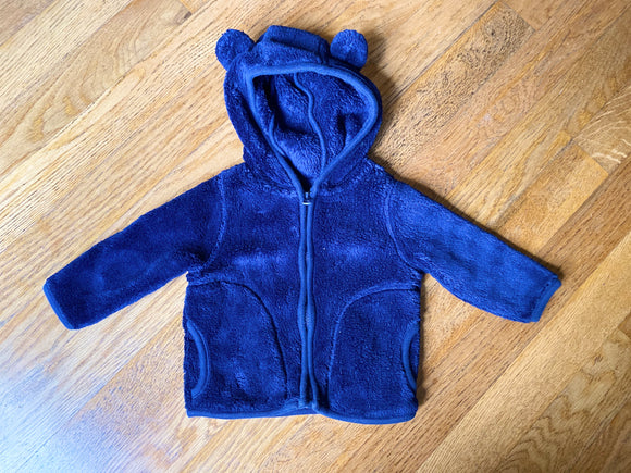 Blue Fleece Bear Jacket, 3M