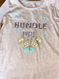 ‘Bundle Up’ Tee, M (5-6)