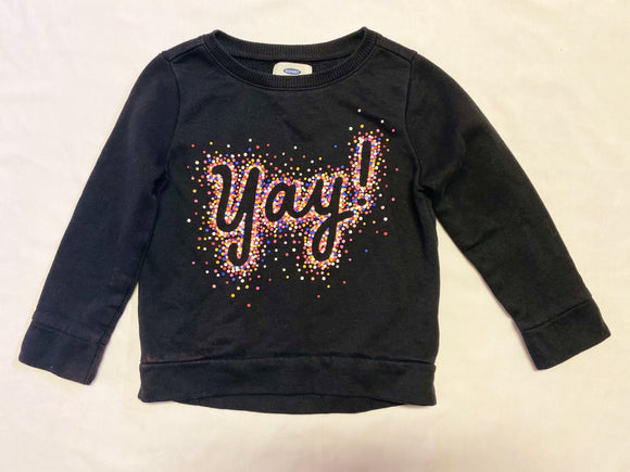 ‘Yay!’ Pullover, 4T