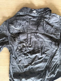 Cat & Jack Charcoal Dinosaur Button Down, 18M