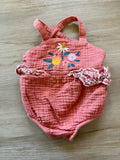 Cat & Jack Muslin Flower Romper, NB