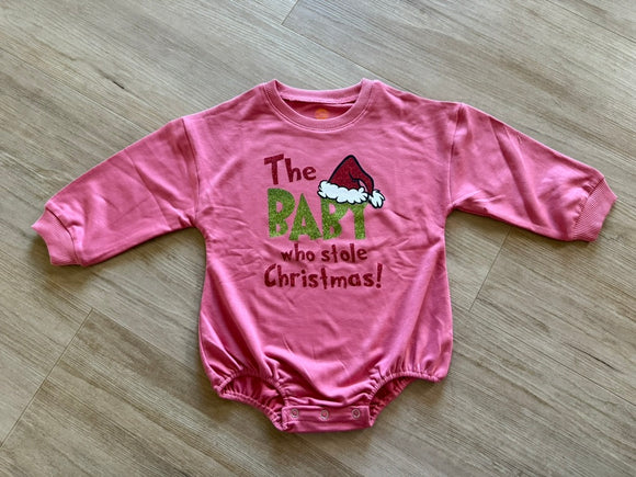 New 'The Baby Who Stole Christmas' Onesie, 18-24M