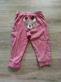 Carter's Striped Reindeer Pants, 12M