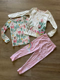 NWOT Carter's Princess Pajamas Set of 3, 3T