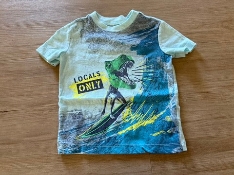 OshKosh Surfing Dino 'Locals Only' Tee, 18M