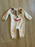 Holiday Time Reindeer Bodysuit, 12M