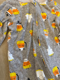 Old Navy Halloween Candy Corn Sleeper, 3-6M