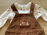 Carter's Corduroy Overall Moose Set, 3M