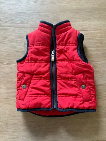 Carter's Red Puffer Vest, 12M