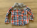 Crazy 8 Checkered Button Down, 18-24M