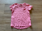 OshKosh Pink Flower Hem Tee, 4T