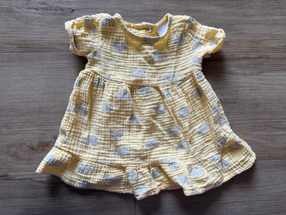 Koala Baby Muslin Rainbow Dress, 9M