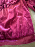 Rachel Zoe Burgundy Velour Top, 3T