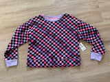 NWT Extremely Me! Checkered Pullover, 14