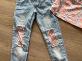 Boutique Aztec Jean Set, 2XL (6/6X)