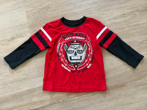 Garanimals Robot Long Sleeve, 3T
