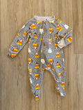 Old Navy Halloween Candy Corn Sleeper, 3-6M