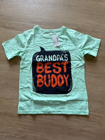 NWT Children's Place 'Grandpa's Best Buddy' T-Shirt, 5T