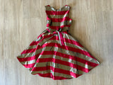 Bonnie Jean Striped Christmas Dress, 6