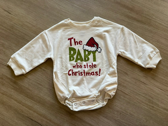 New 'The Baby Who Stole Christmas' Onesie, 18-24M